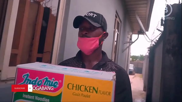 Image Home delivery service guy Got fucked by horny bangass queen - during the covid19 lockdown