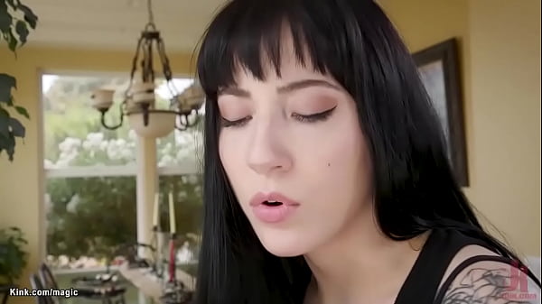 Image Goth teen and stepdad anal fuck stepmom