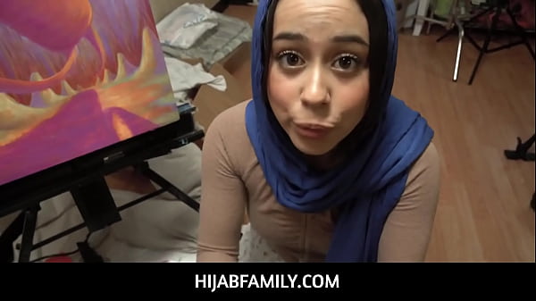 Image HijabFamily  - Sexy brunette Hot Hijab Stepsister Dania Vegax