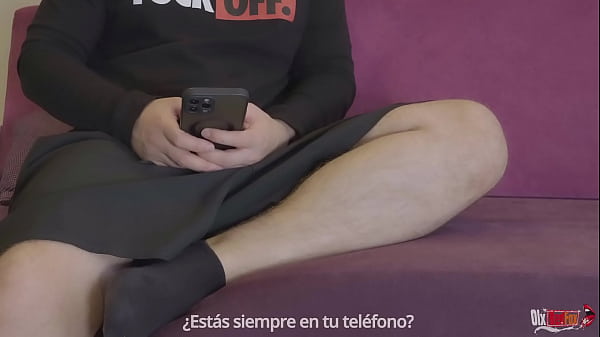 Image &iquest_Por qu&eacute_ el hijastro se folla la boca de la madrastra? qu&eacute_date a mi lado arriesgado oral creampie en sof&aacute_