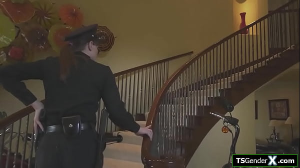 Image Trans officer Natalie Mars is barebacked