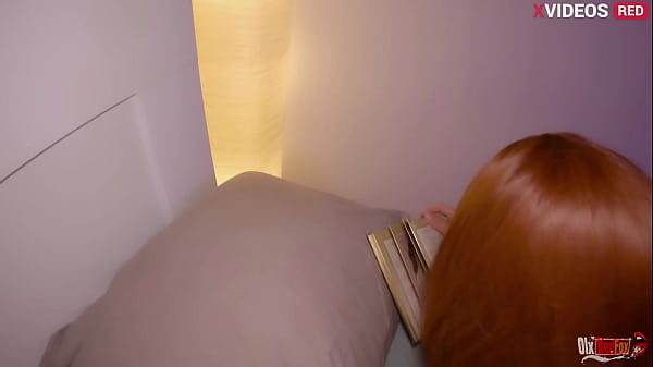 Image I touch my stepmom's pussy while she is reading a book but she wants my cock and I fuck her