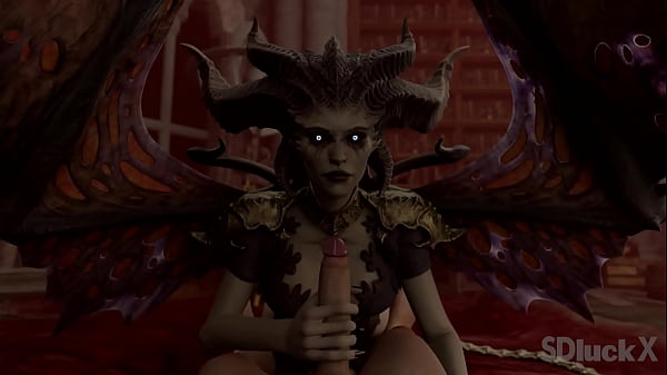 Image Lilith gives sensual handjob (Diablo 4)