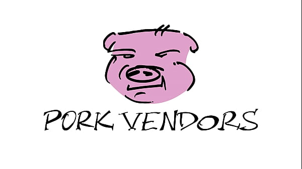 Image PorkVendors - Violet Monroe Petite Redhead Takes on Two Thick Cocks