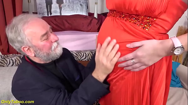 Image extreme horny grandpa fucks a pregnant milf