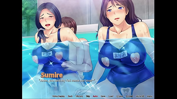 Image Netorious Neighbor Cumming for their Wifes ep4 - Threesome in the pool