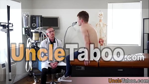 Image Erection problem cured by a sexy and horny blonde doctor and looks like the magic solution working