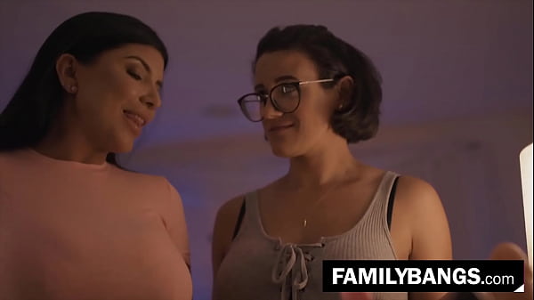 Image FamilyBangs.com ⭐ Gorgeous Milf Showing her Lesbian Temple to her Ex Husband's Sister, Penny Barber, Romy Rain