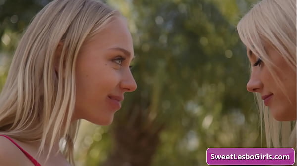 Image Petite blonde lesbian girl seduced by her brunette horny room mate - Coco Lovelock, Charly Summer
