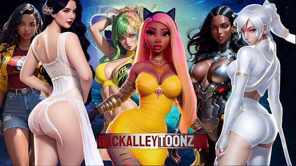 Image Cherokee's big ass gets clapped in a new animated hentai shoot in the Backalley