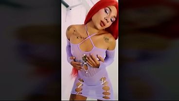 Image TS Angelique Monroe - Let's get the juice from my grapes!