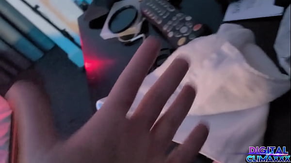Image Behind The Scenes: Blue Hair Goth PAWG Xoe Grim