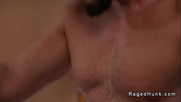 Image Muscle hunk gets anal fucked in a hotel room