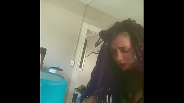 Image Pretty purple dreadhead  white girl straight from college ForsakenAngel gets fucked in debut trailer