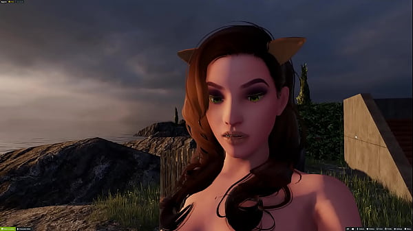 Image virtual lesbian play