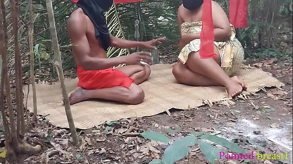 Image Ambitious house wife went to baba native doctor to collect charm to enable her manipulate the chairman of her village to make her his second wife, end up getting banged by baba's big dick in the shrine