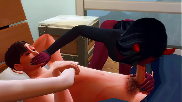 Image FAMILY TABOO: PERVERTED MISTRESS SUCCUBUS SUBDUED HER STEPBROTHER AND ARRANGED HARD ANAL SEX WITH BDSM WHILE HER STEPSISTER WAS SLEEPING NEXT TO HER (SIMS   ANIME HENTAI   SFM)