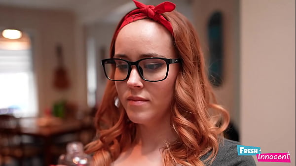Image Fresh & Innocent - A Busty Redhead Teen is NAiled in her Bed