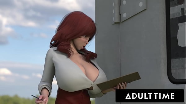 Image CUSTOMER SERVICE - Massive Tits Futanari Girl Fills Client's Pussy Wtih Cum While Coworker Watches!