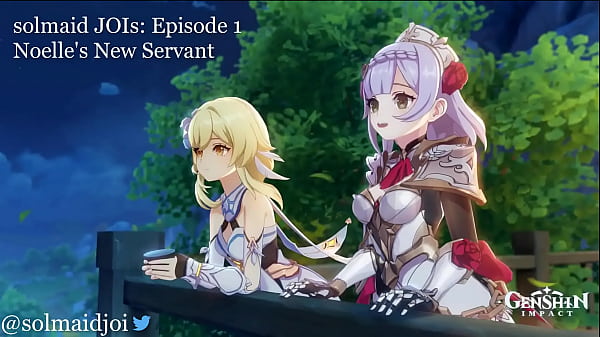 Image [Genshin Impact JOI] solmaid JOIs (Ep1) - Noelle's New Servant [Paizuri, Foot Worship, Footjob, Gentle Femdom]