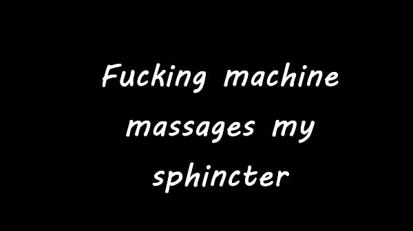 Image Fucking machine massages my sphincter