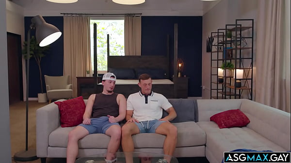 Image Stepdad Liam Hunt having a threesome with his stepson Ryder Owens and his new boyfriend Masyn Thorne