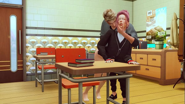 Image CRUEL TEACHER PUNISHED A PERVERTED STUDENT WITH HARD ANAL SEX OF A BIG ASS AND CHECKED THE DEEP THROAT OF A TEEN SLUT! (SIMS 4   HENTAI   SFM)