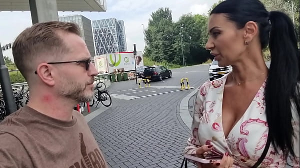 Image Pornstar Ania Kinski gets fucked in the ass by a fan who wants to try out in the porn industry