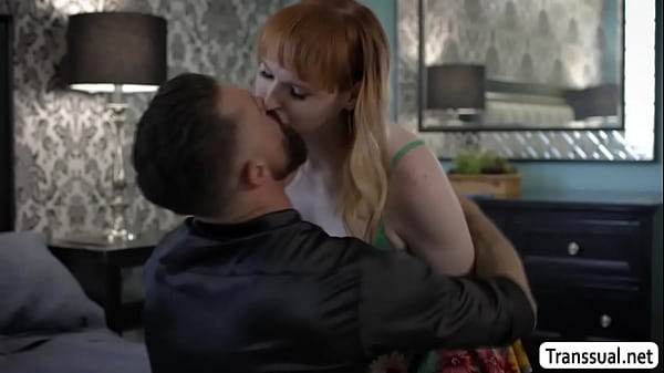 Image Cute busty TS ass fucked by boyfriend