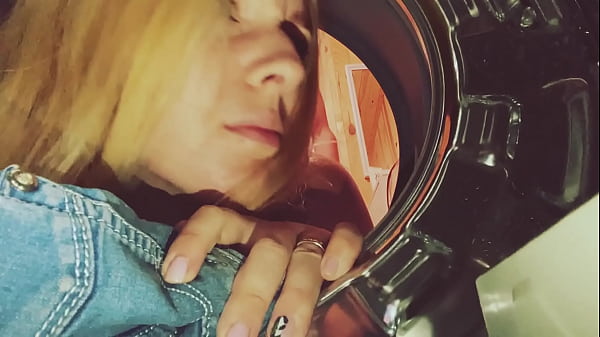 Image My stepsister got stuck in the washing machine and I decided to help her with my big dick