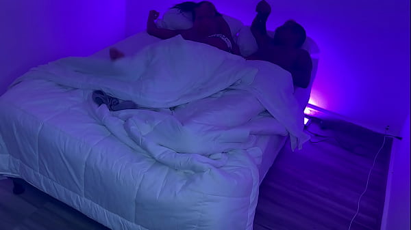 Image Behind the scenes. Stepmom shares bed and fucks stepson