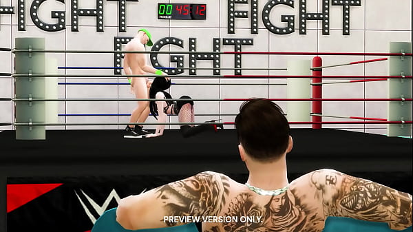 Image Triple Wrestle With Saraya & Cena - 3d Hentai - Preview Version