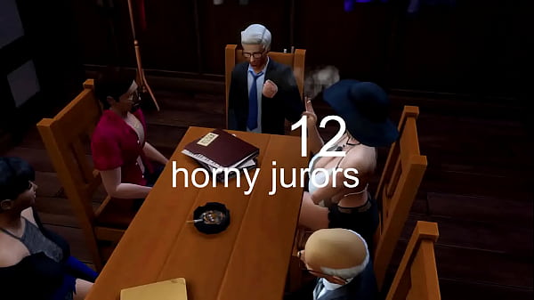 Image SIMS 4: 12 Horny Jurors - a Parody