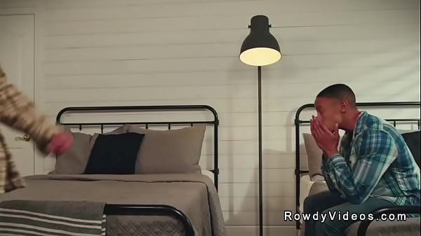 Image Gay cowboy anal fucks muscle black man at the conversion camp