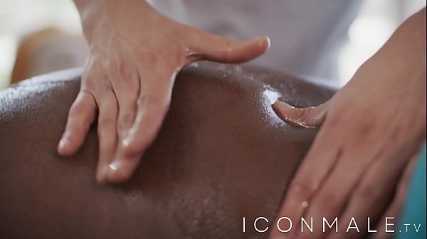 Image He didn't expect my big black cock, he doesn't want to stop