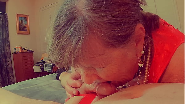Image Cock sucking granny Carmen Angel