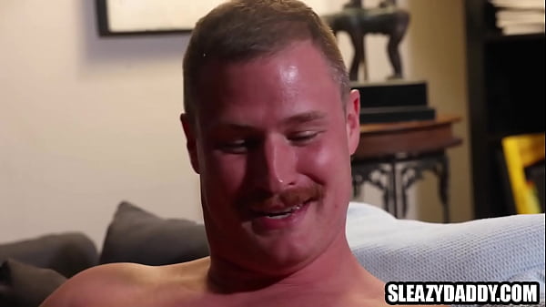 Image Step son got horny spying on step dad masturbating