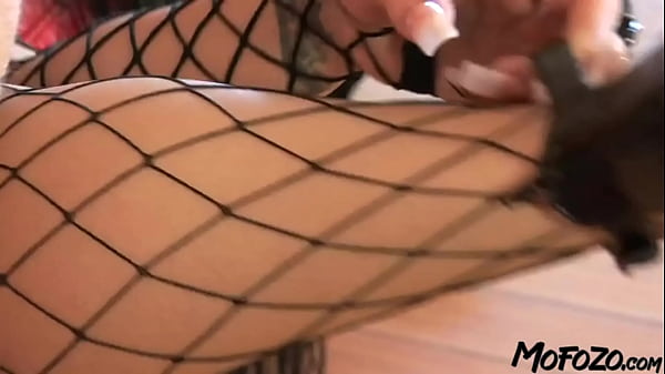Image MOFOZO.com - Black Haired Slut Gets A Creampie