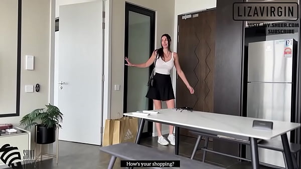 Image Stepmom got cum on her tits from stepson