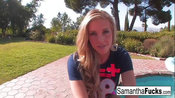 Image Samantha Saint's BJ Leads To A Creampie