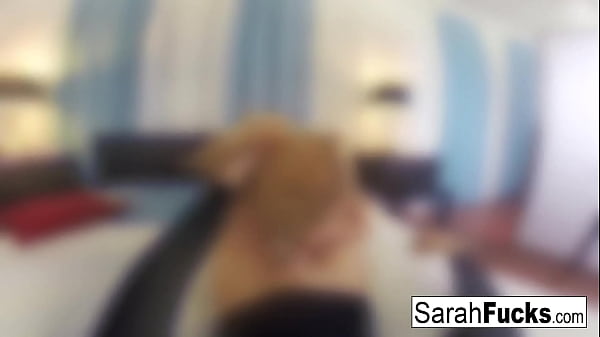Image Sarah gets a hot POV massage and fuck