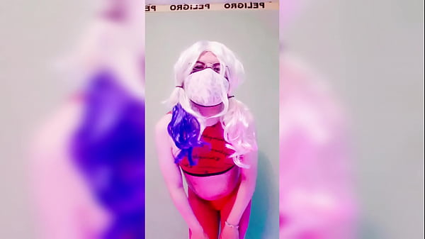 Image Trailer Tranny Harley Quinn se folla duro su delicioso culo redondo - Maddy Diamond