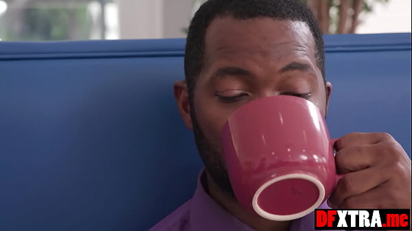 Image Hot waitress Summer Vixen serving all her holes for big black cocked guests
