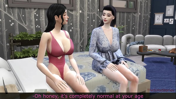 Image Japanese stepdaughter is fucked by Japanese step mother lesbian sex