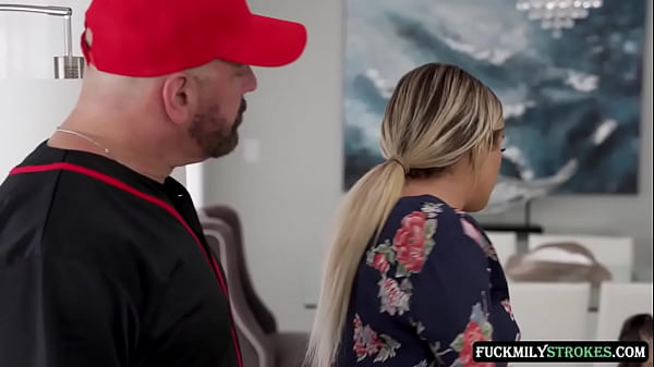 Image Traveisa stepdaughter wins tickets to the World Series by sucking her stepdad's cock and letting him pound her tight wet pussy until she cums.