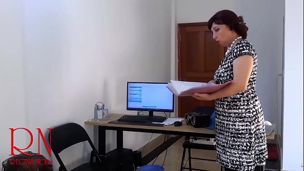 Image The clerk fucks the office cleaner and the secretary in turn. Cunnilingus and blowjob in the office. Scene 3