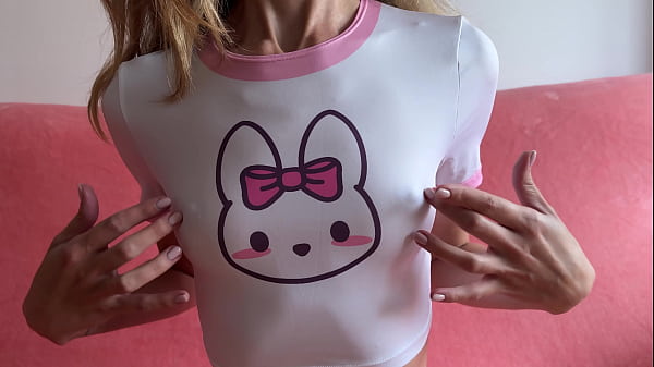 Image The hottest pussy rubbing and cumshot in roommate's kinky panties