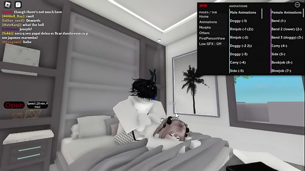 Image just fuckin some girls in Roblox, this is my first video btw