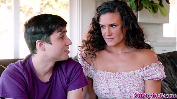 Image Stepmom Penny Barber disciplines her stepson Ricky Spanish through energetic sex