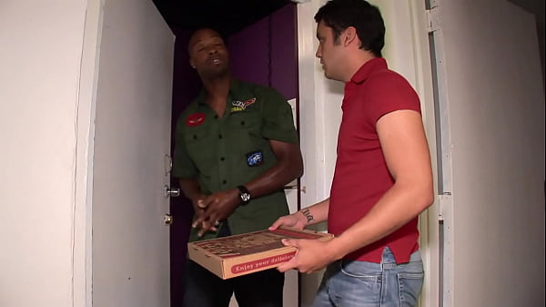 Image White guy gets his asshole licked and fucked by a massive black cock